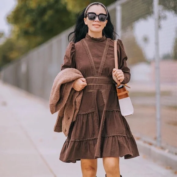 byTiMo Corduroy Mini Dress